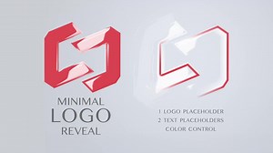 Abstract Company Logo Design | Premium Stock Video Footage