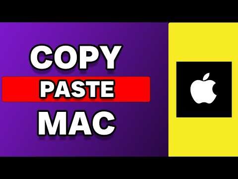 How To Copy And Paste On Mac