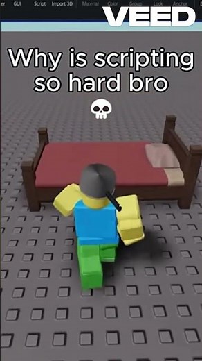 💀 Why is scripting so hard bro 💀 #roblox #robloxstudio #memes #viral