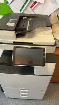 How to Reset “Maintenance” on Ricoh MP 2555 / 3055 / 3555 / 4055 / 5055 #shorts