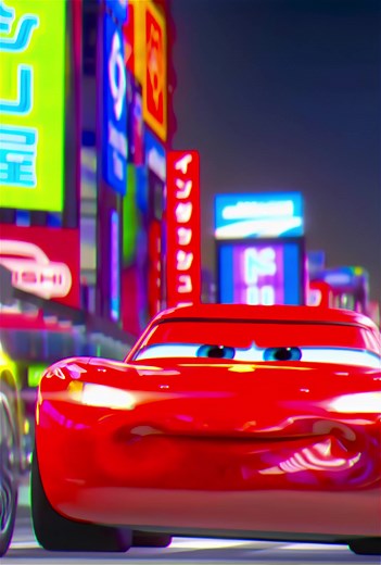 Race in Tokyo with Lightning McQueen - Cars 2 Cartoon