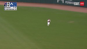 a sac fly from PCA puts us on the board! | Chicago Cubs