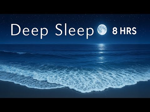 24\\7 Ocean Waves for Deep Sleep Waves Crashing on Beach at Night for Insomnia. Wave Sounds to Relax