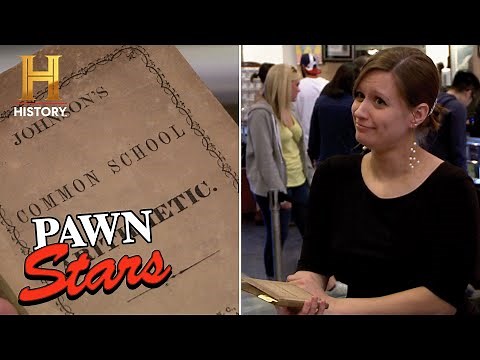 Rebecca Sets the Record Straight for Civil War Textbook (Season 9) | Pawn Stars