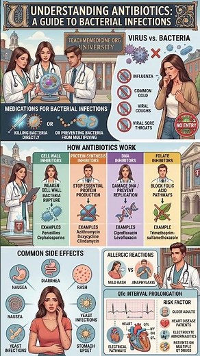 Most Common Antibiotics and Their Major Risks Explained