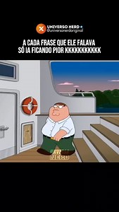 Era melhor ele ter ficado calado! 😂 #FamilyGuy #Humor #Comédia #meme | Universo Nerd