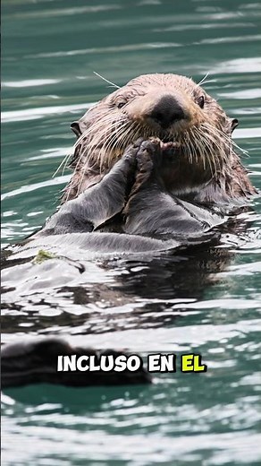 Las nutrias duermen tomadas de la mano #sabiasque #curiosidades #datoscuriosos #animales #nutria