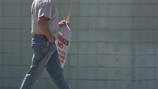 Local operators union on strike as of Tuesday morning, WSDOT projects including the North South Corridor impacted