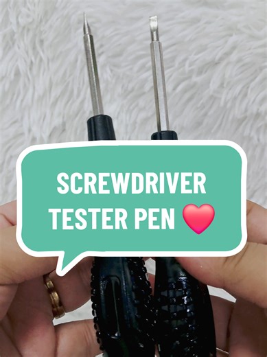 Screwdriver tester pen ❤️ #fylpシ #fylpシ #fylpシ #fyp #screwdriver