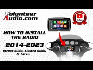 How to Install a Radio in a 2014-2023 Harley Davidson® Street Glide, Electra Glide, or Ultra