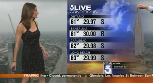 VIDEO: Meteorologist shamed on-air over her dress, forced to cover up