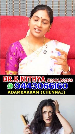 This is the Main Reason for Hair Fall #dr.nithya #hairfall #shorts #haircare #healthbenefits