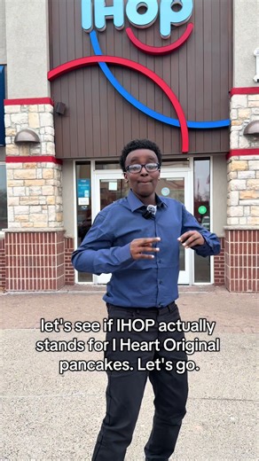 Delicious Double Chocolate Pancakes at IHOP
