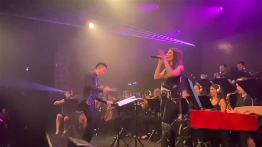 What a special memory! 3 years ago I got to perform to you beautiful people with an incredible 25 piece orchestra & the legendary binaryfinary 💛✨🎼 | Chloe Marin