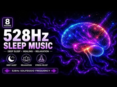528 Hz Solfeggio Frequency | Calm Mind, Deep Relaxation & Sleep