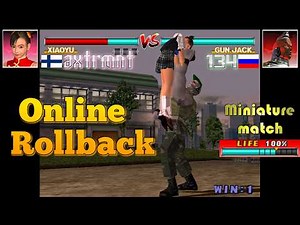 Tekken 3 Online - axtrmnt (Xia) vs 134 (GJ) Miniature match [ft10]