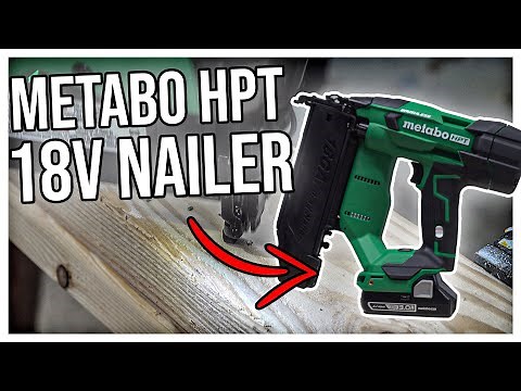 METABO HPT 18V NAILER