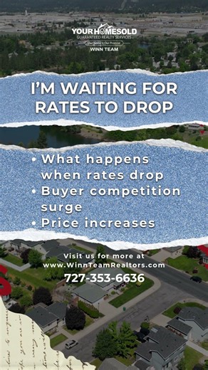 I’m Waiting for Rates to Drop - Buyer Demand Surges #floridarealestate #tampabayrealestate