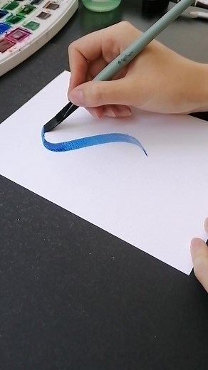 Creative Watercolor Calligraphy Tutorial