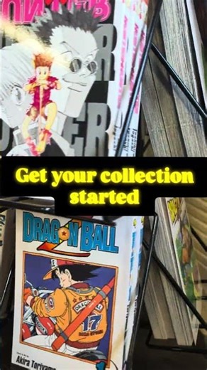 Get your manga collection started at Tabletop Bookshelf! #manga #bookstore