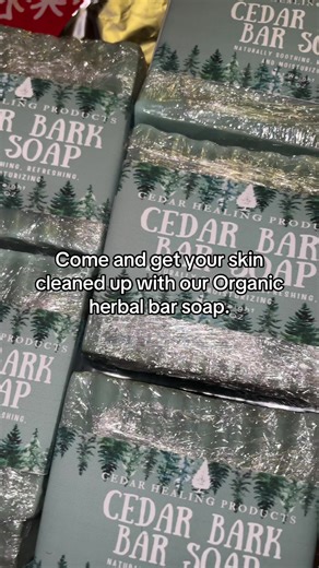 Organic Cedar Bark Soap is great for your skin #soap #barsoap #spiritualshop #organicskincare #organicsoap