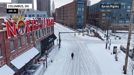 Central Ohio is digging out after a historic snowstorm moved through the area this weekend, causing travel trouble with stalled vehicles and crashes across the state, including a vehicle that struck a snowplow. | AccuWeather