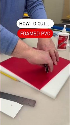 How To Cut ABS, Styrene, and Foamed PVC #shorts #howto #TAPtips