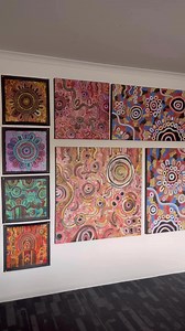 At KT Aboriginal Fine Art, we showcase a stunning collection of artworks that features a diverse range of colours. Our pieces transition beautifully from rich, earthy tones of browns and ochres, reflecting the natural landscapes and cultural heritage, to vibrant shades of pinks, oranges, greens and blues that capture the essence of contemporary Aboriginal art. ✨ Each artwork is thoughtfully created, celebrating our culture's unique stories and traditions. Whether you are looking for a serene rep