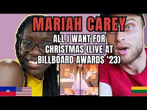 Mariah Carey - All I Want For Christmas Is You Reaction (Live at Billboard Awards 2023)