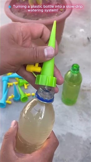 This Simple Bottle Hack Waters Plants for Days! 💧🌱
