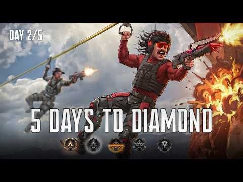 DAY 2 - PLATINUM ALREADY? | APEX LEGENDS