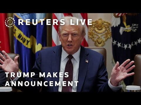 LIVE: Trump makes an announcement