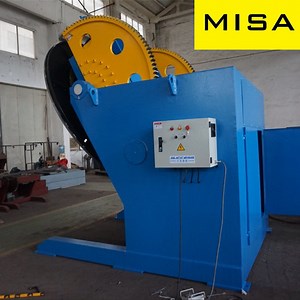 [Hot Item] Manual 1500mm Fixed Welding Positioner Cradle Type 5000kg Rated Load