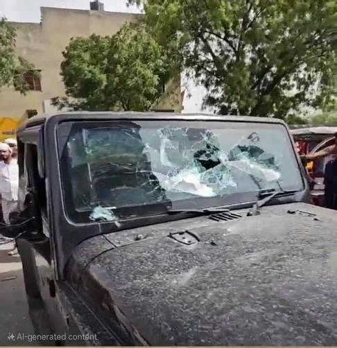 Hisar News: ऑटो मार्केट में 6 लोगों पर हमला, आधा दर्जन गाड़ियों के शीशे तोड़े