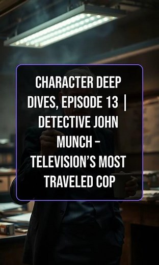 Character Deep Dives, Episode 13 | Detective John Munch – Television’s Most Traveled Cop