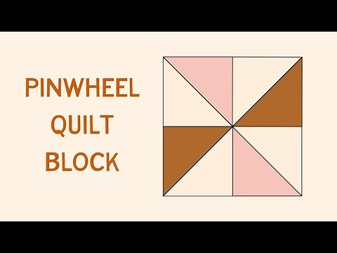 How to Sew a Pinwheel Quilt Block | 2025 Block of the Month