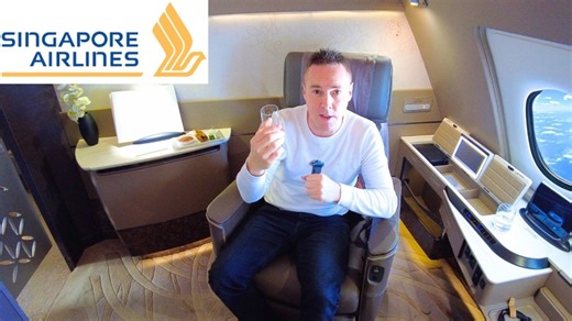 I try Singapore Airlines first class suites! ✈️ #luxury #singapore #airline #plane #firstclass | Walk With Me Tim