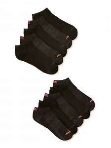 Avia Women's Lightweight Performance Low Cut Socks, 10-Pack