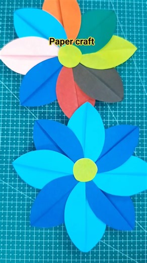 DIY Decorative Colour Paper Flowers🌸#paperflower #papercraft #diy