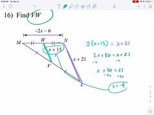 Kuta Tutorial: midsegment of a triangle