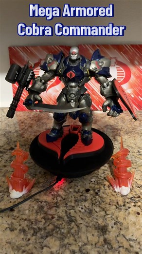 GI Joe Classified Custom Action Figure Mega Armored Cobra Commander #subscribe #gijoeclassified #toy