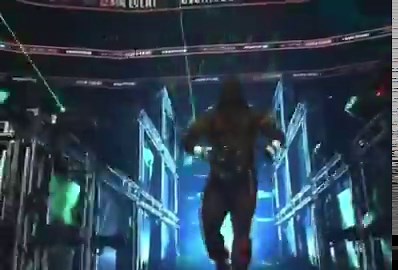 Me walking into the store to buy my snacks for WrestleMania