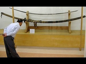 Was this Massive Sword from the 15th Century used by a Giant Samurai?