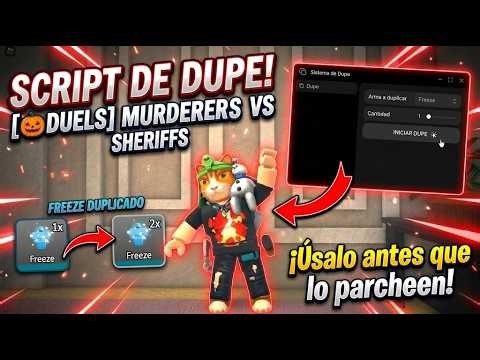 ¡NUEVO Script de DUPE para Duels Murderers vs Sheriffs! 🎃 (¡Funciona!)