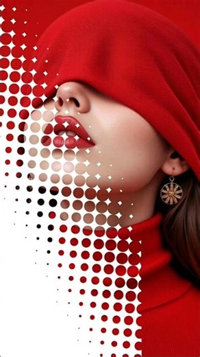 🔥 Halftone Effect Photoshop Tutorial #shorts