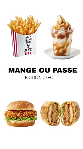 Mange ou Passe Édition KFC — Choix KFC amusants (partie 2)