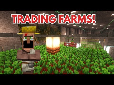 Trading Farms for my Silo - Minecraft