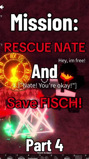 Rescue Nate Roblox Mission — How to Save Fisch (Final Part)