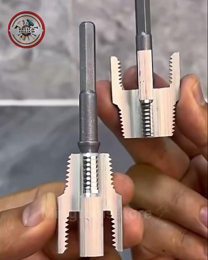 Pipe Threading Die Heads for Electric Drill Use 🛠️