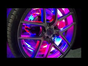 LED Wheel Lights Moving Chasing + Signal + Brake Function